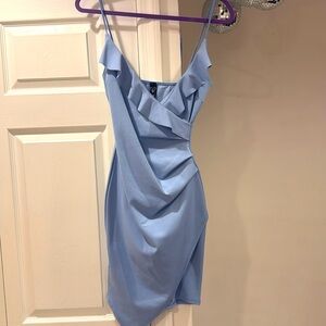 Blue Windsor dress,